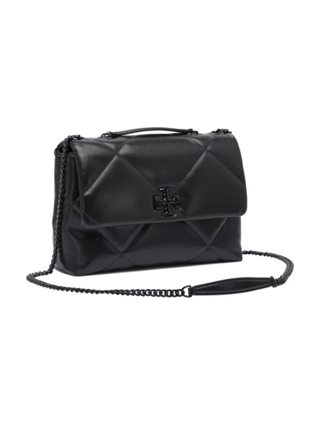 Torebka Tory Burch skórzana czarna