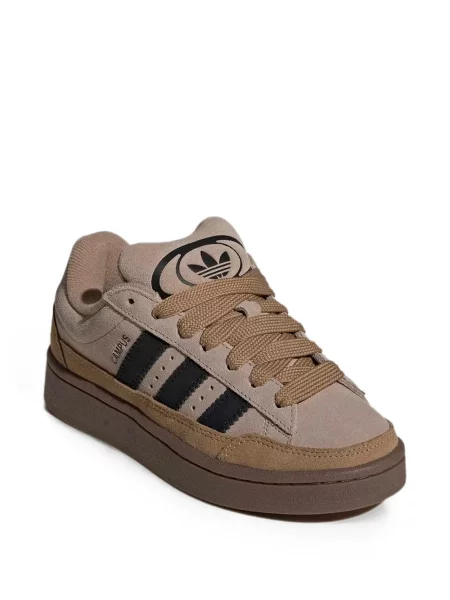 Sneakersy dziecięce Adidas Campus brązowe
