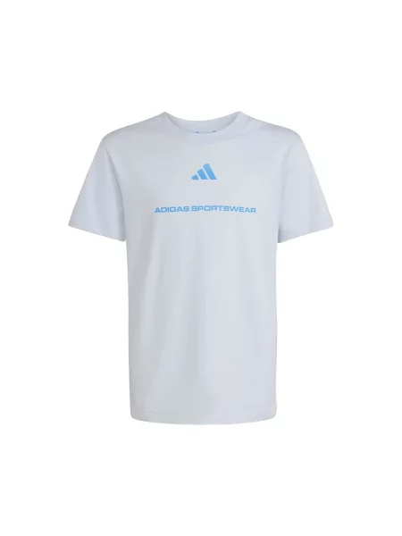 Tricou copii Adidas alb
