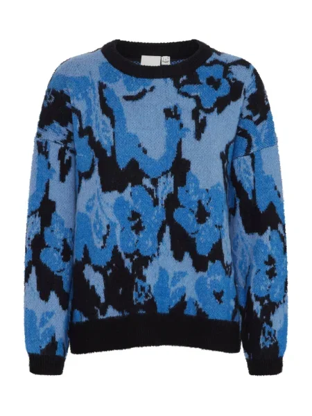 ICHI Pulover IH POVOKE marin / azur / pastel albastru