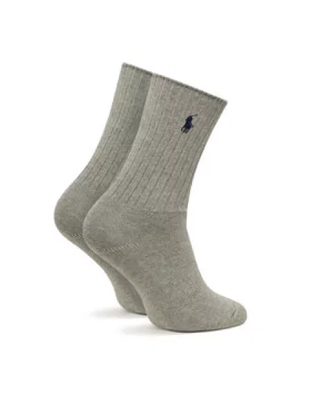 Polo Ralph Lauren klasické ponožky šedá