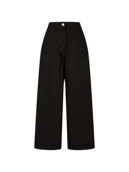 Blugi cu picior larg Tomboy negru