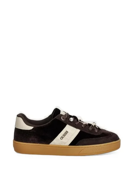 Sneakerși Guess maro