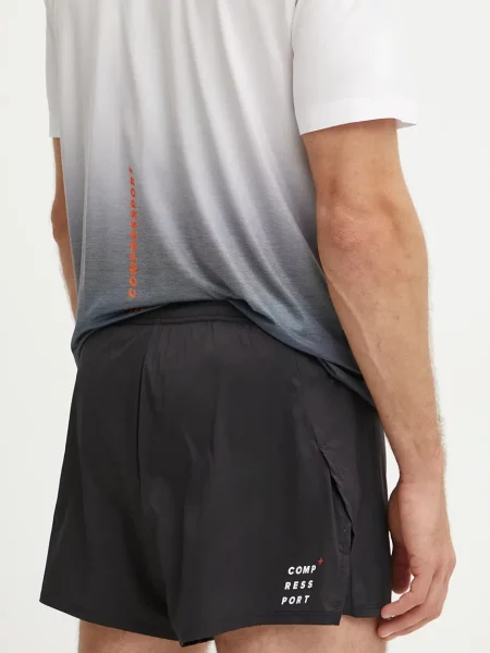 Шорты Compressport для бега черные