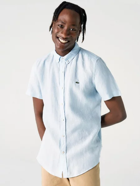 Сорочка Lacoste блакитна