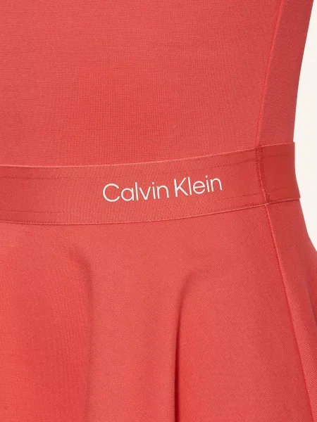 Calvin Klein Sukienka Z Dżerseju rot czerwona