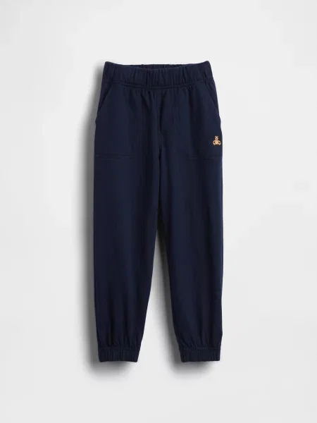 Pantaloni sport copii Gap albastru