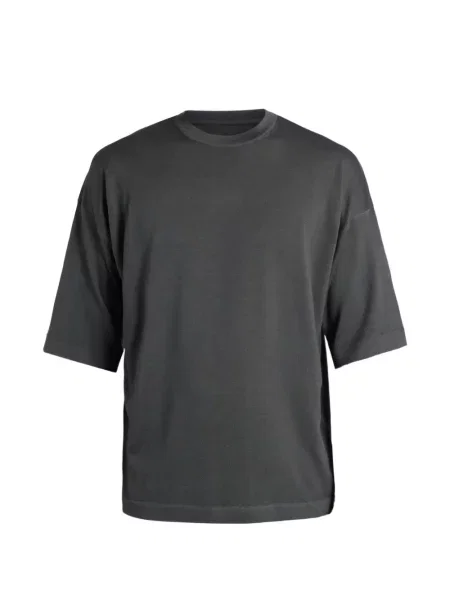 Tricou Barena cu decolteu rotund gri