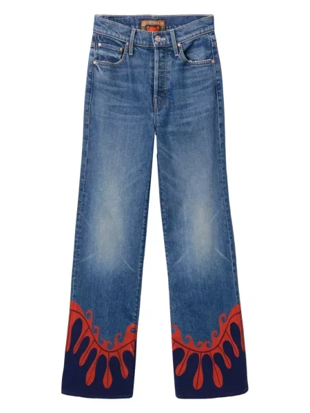 Jeansy La Doublej niebieskie