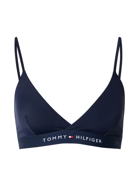 Tommy Hilfiger Bikini partea de sus Bleumarin alb