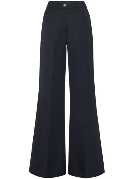 Pantaloni Philipp Plein cu talie joasă albastru