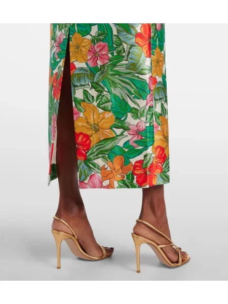Rochie maxi Alemais cu imagine de costum