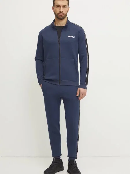 Спортивні штани Guess MICKEY з принтом синій