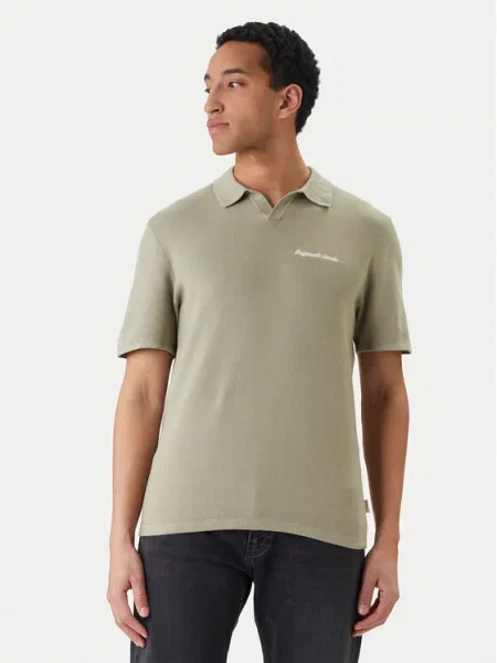Jack & Jones Tricou polo Norrebro verde