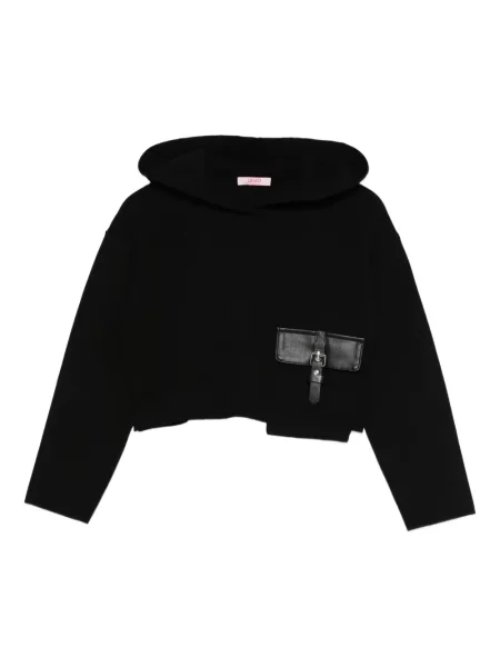 Bluza z kapturem dziecięca Liu Jo czarna