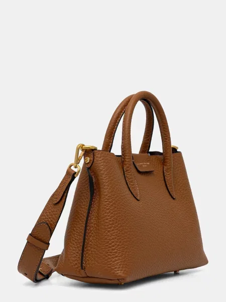 Шкіряна сумочка Gianni Chiarini ARETHA коричневий