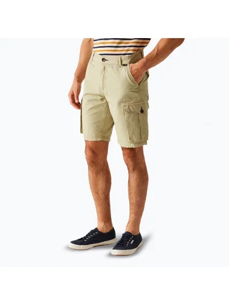 Pantaloni scurți de trekking REGATTA Shorebay II pentru bărbați piper alb