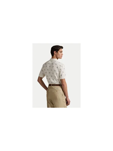 Polo Ralph Lauren Pólóing Ekru Custom Slim Fit