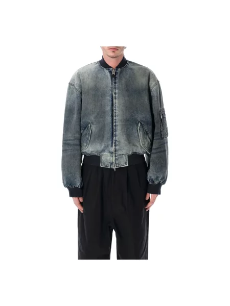 Kurtka jeansowa Balenciaga niebieska