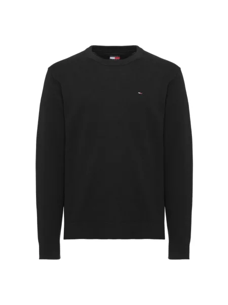 Lekki sweter Tommy Hilfiger czarny
