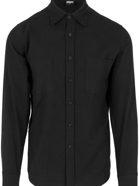 Cămașă Urban Classics negru