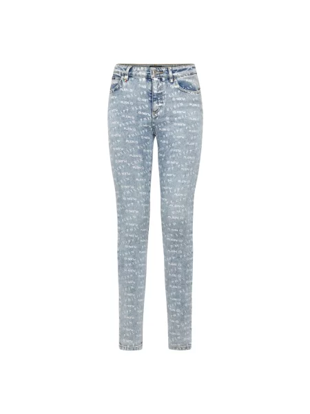 Jeansy Philipp Plein niebieskie