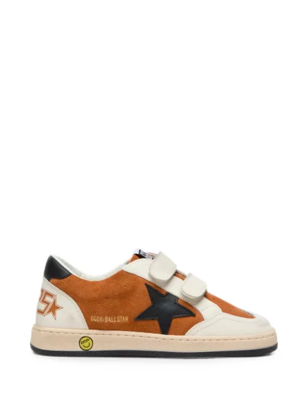 Sneakersy dziecięce Golden Goose Ball Star brązowe