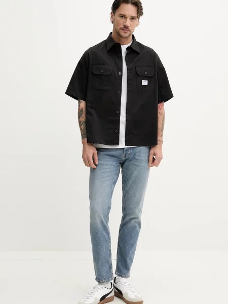 Karl Lagerfeld Jeans t-shirt z nadrukiem biały