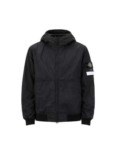 Kurtka Stone Island z kamieniami czarna