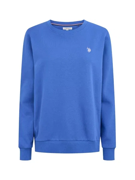 U.S. POLO ASSN. Mikina UWHelen / světle růžová modrá