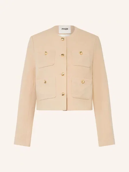 Maje Marynarka beige beżowa