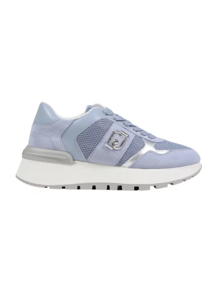 Sneakersy Liu Jo skórzane niebieskie