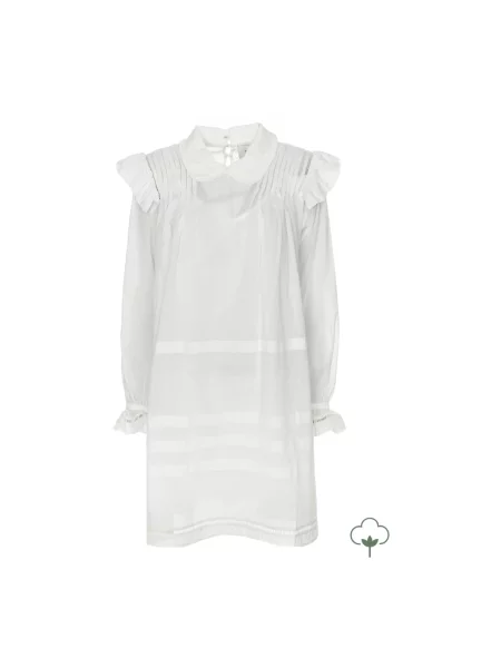 Sukienka koszulowa Munthe biała