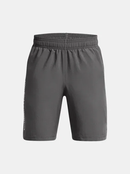Pantaloni copii Under Armour gri