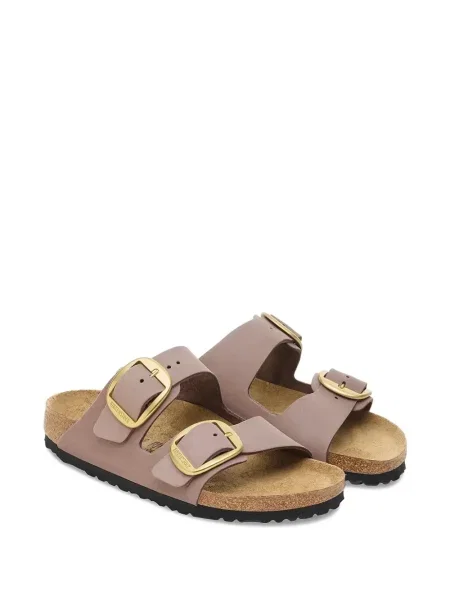 Papuci Birkenstock cu cataramă violet