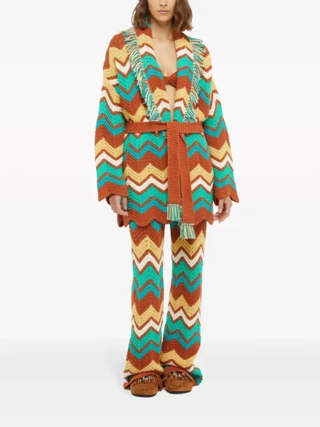 Cardigan Alanui tricotate roșu