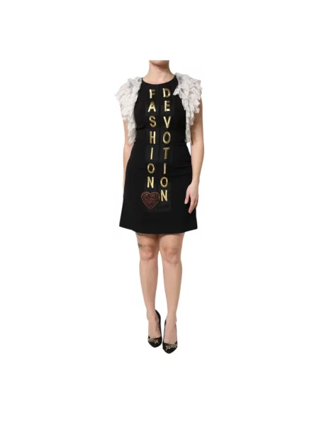 Mała mały sukienka mini Dolce And Gabbana czarna