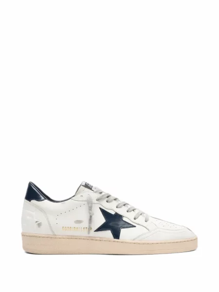 Sneakersy Golden Goose Ball Star skórzane białe