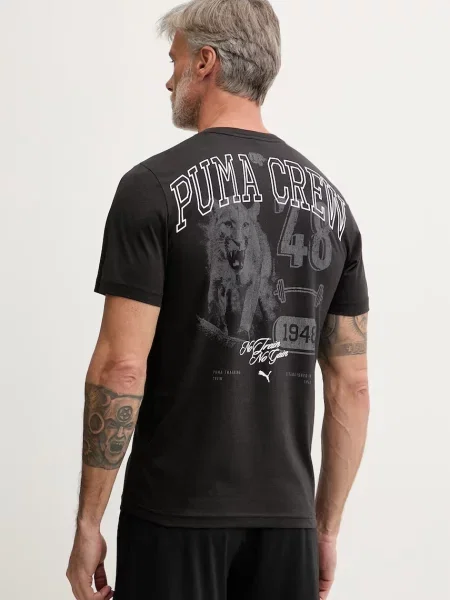 Puma trening kratka majica GRAPHIC črna