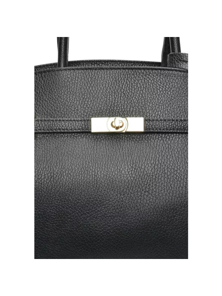 Geantă shopper Anna Luchini negru