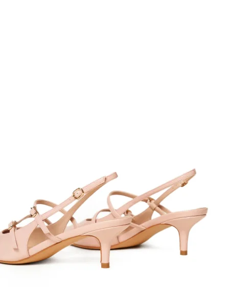 Pantofi cu toc Twinset slingback roz