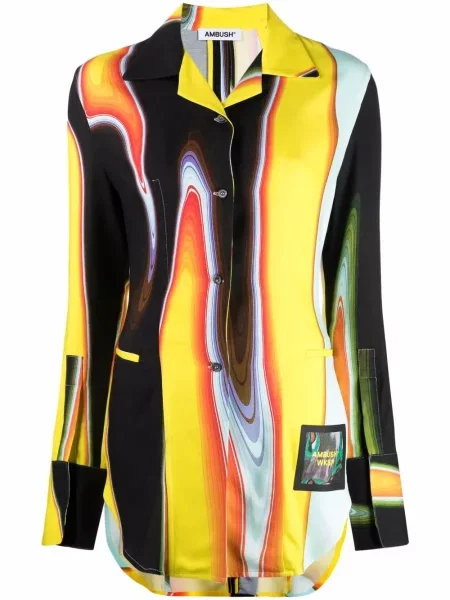 Cămașă Ambush cu imagine galben