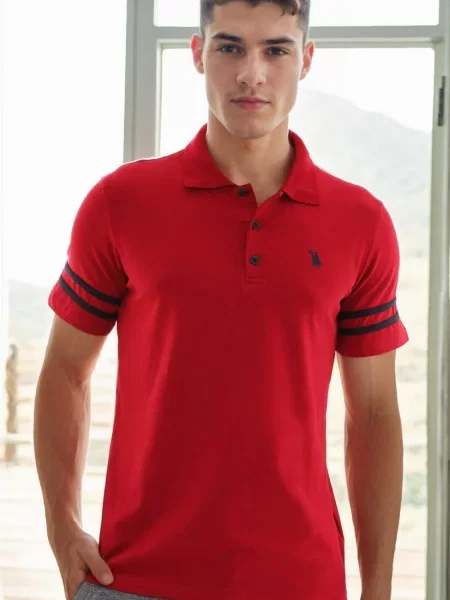 Póló Dewberry borvörös