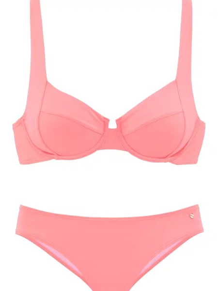 S.Oliver Costum de baie două piese roz