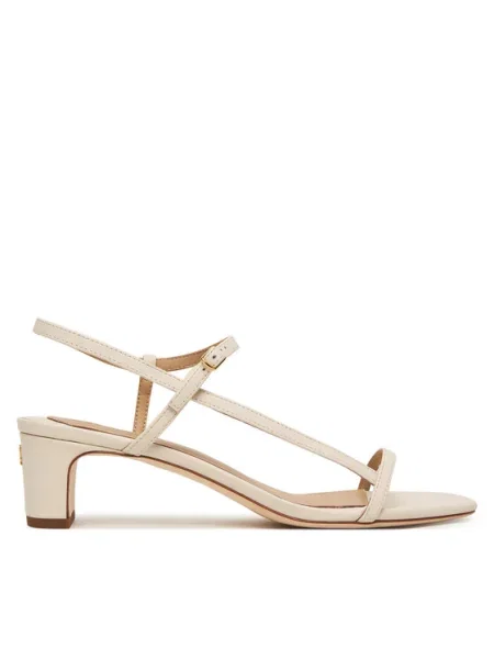 LAUREN RALPH LAUREN Sandale alb