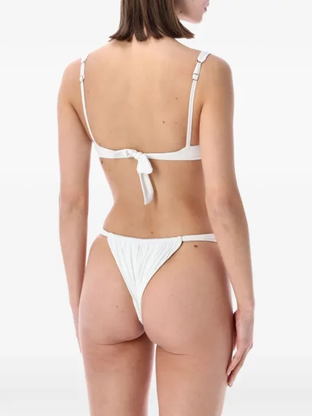 Bikini Belamer cu volane alb