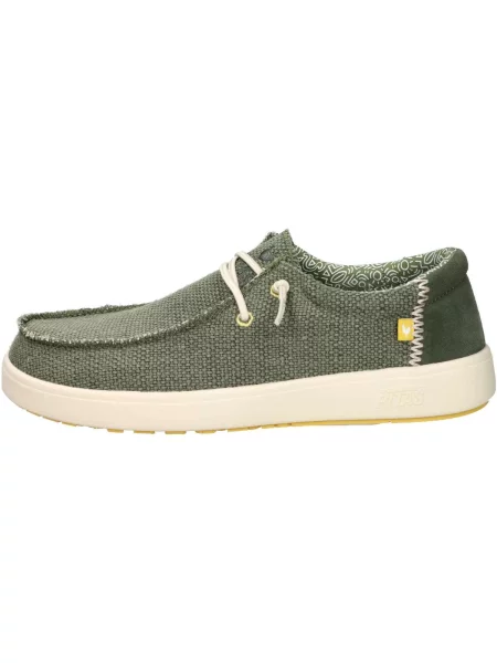 Pantofi Pitas verde