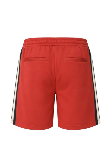 Pantaloni scurți Armani Exchange cu dungi cu cordon roșu