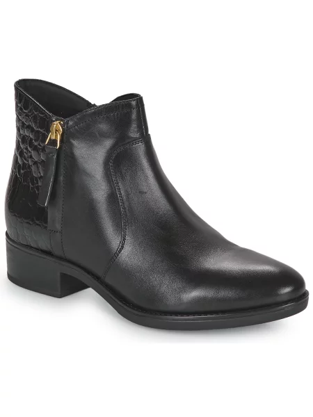 Gležnjarji Geox črna