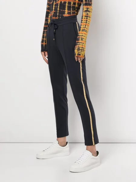 Spodnie Madison.maison w paski niebieskie